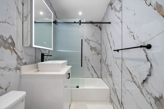 Why Choose Bookmatch Marble Sheets Instead of Tile or Slab?