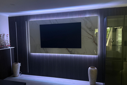 Flexible LED Light Strip for Acoustic Wall Panels