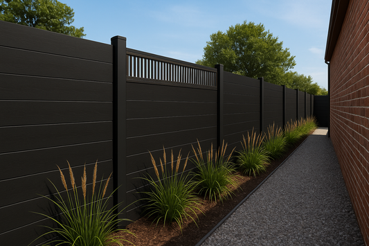 Composite Fence Co-Extrusion – Black | Modern, Durable Privacy Fencing
