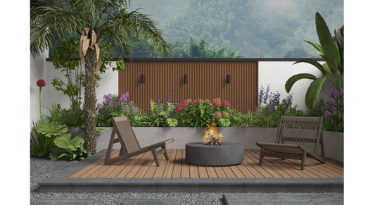 Brown Composite Wide Exterior Cladding