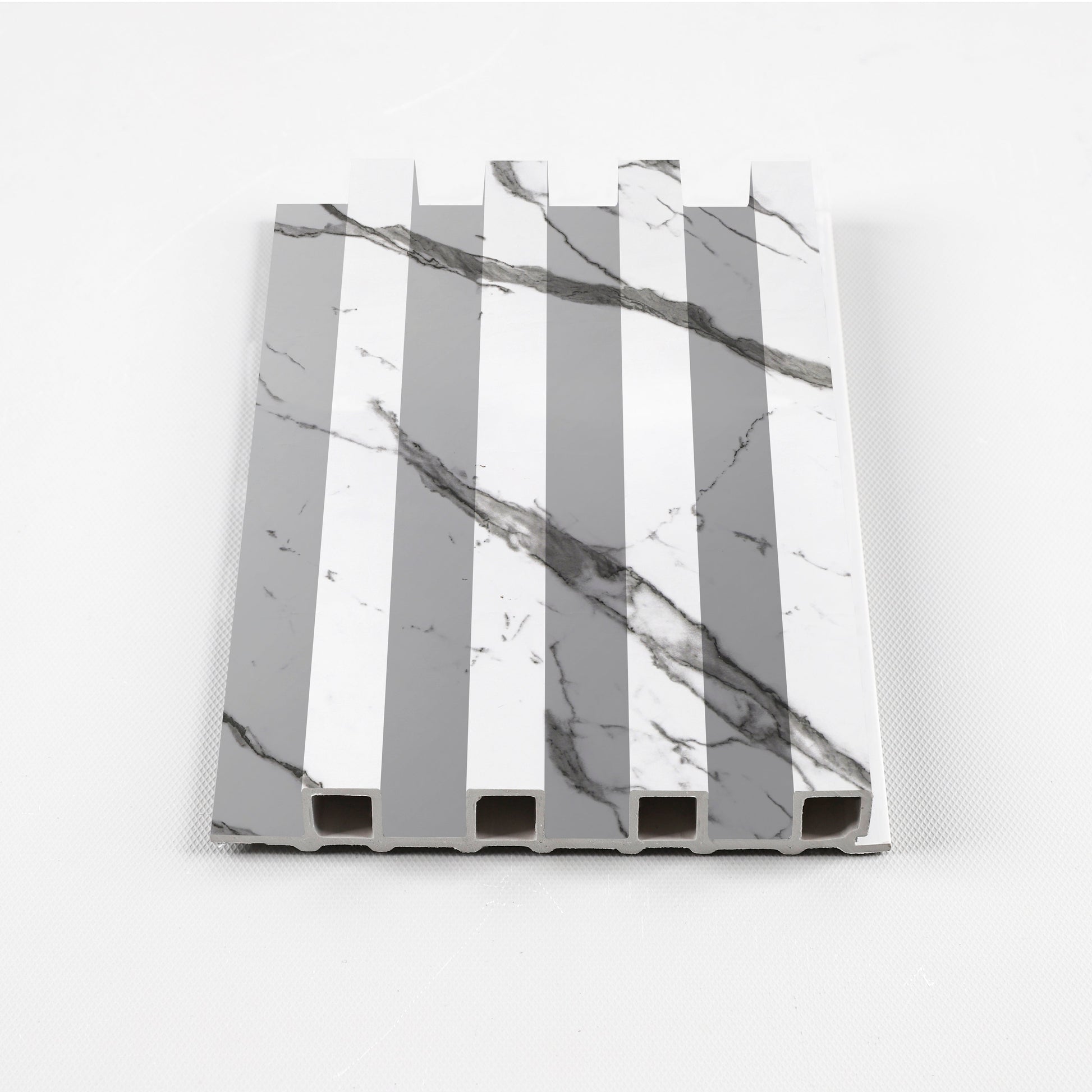 Gray Vain WPC Fluted 3D Wall Panels. Wall Panels Hub