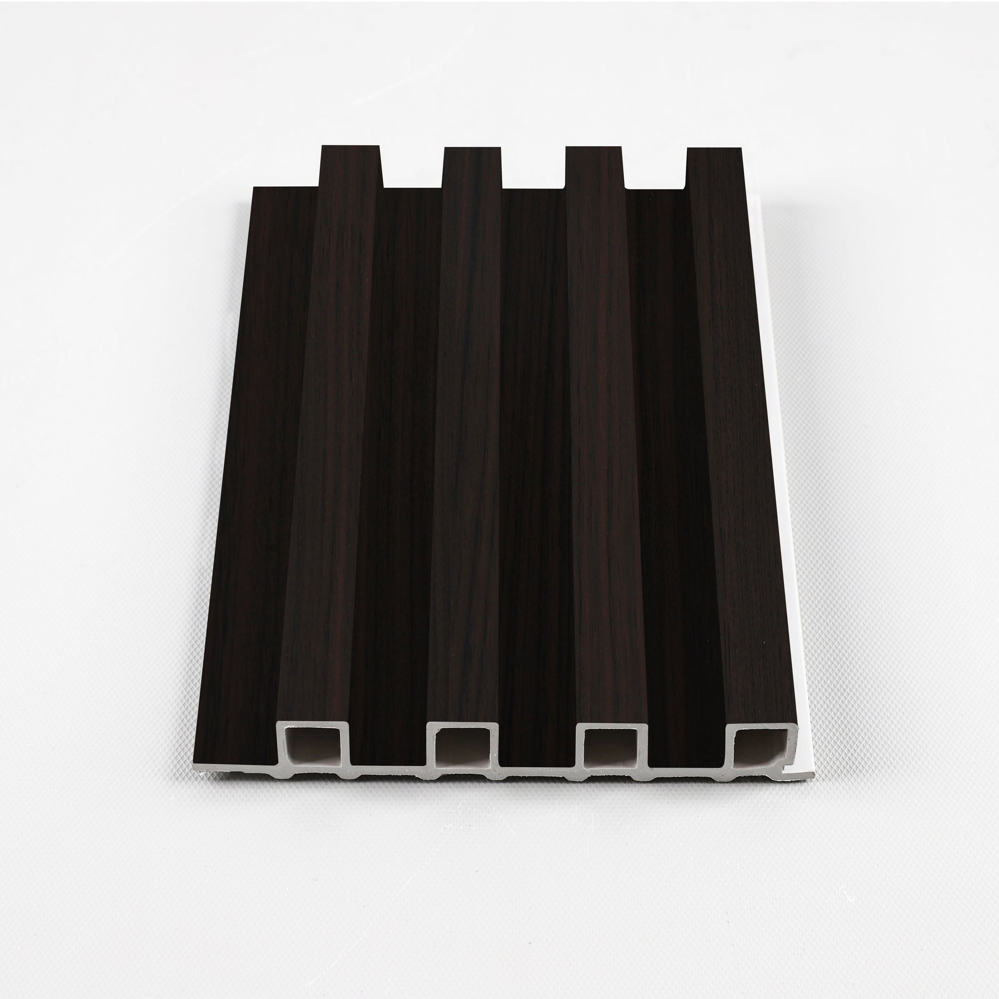Walnut Ink WPC Fluted 3D Wall Panels. Wall Panels Hub