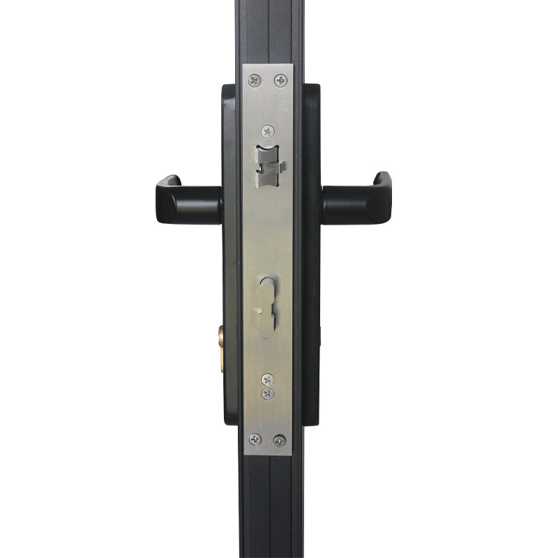 Gate handle and lock mechanism