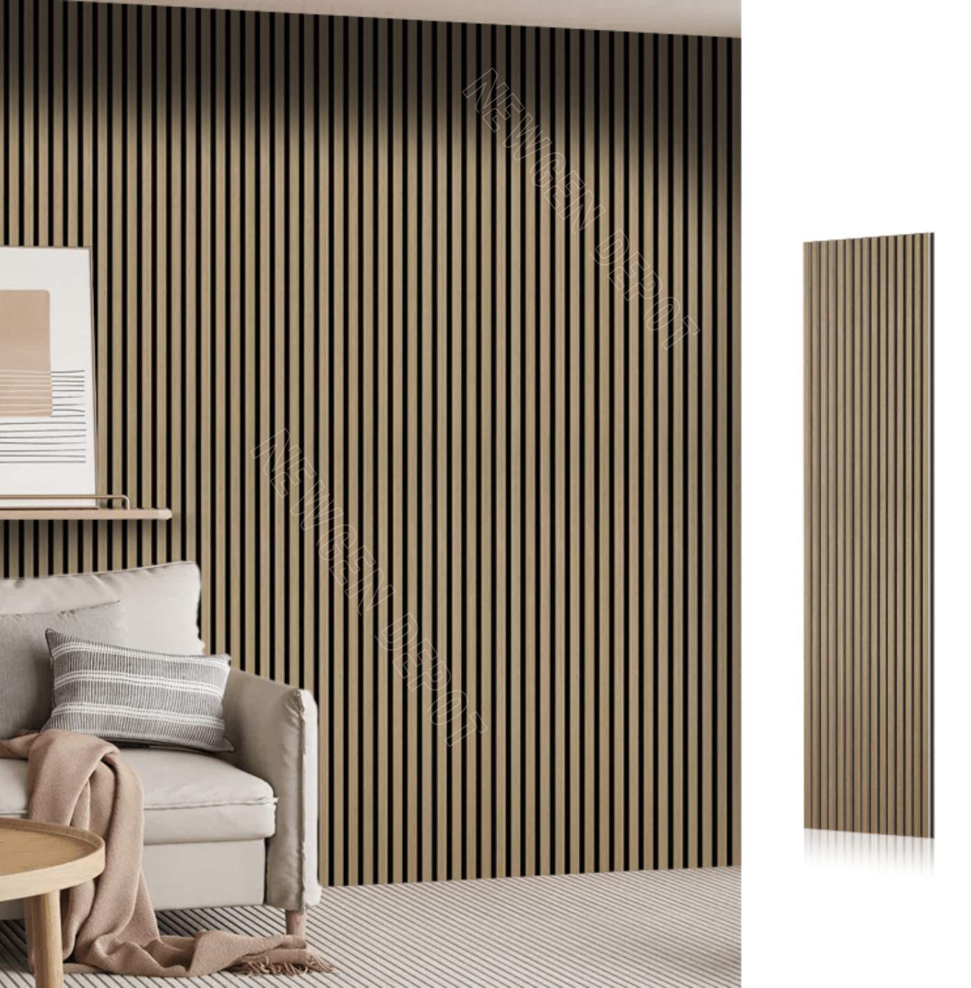 Luxury Oak Acoustic Slat Wall Panels. Wall Panels Hub . Wall