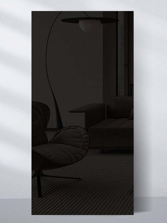 Black Mirror Wood Veneer Panel – 9x4 ft, 8 mm, Fireproof, Waterproof & Scratch-Resistant