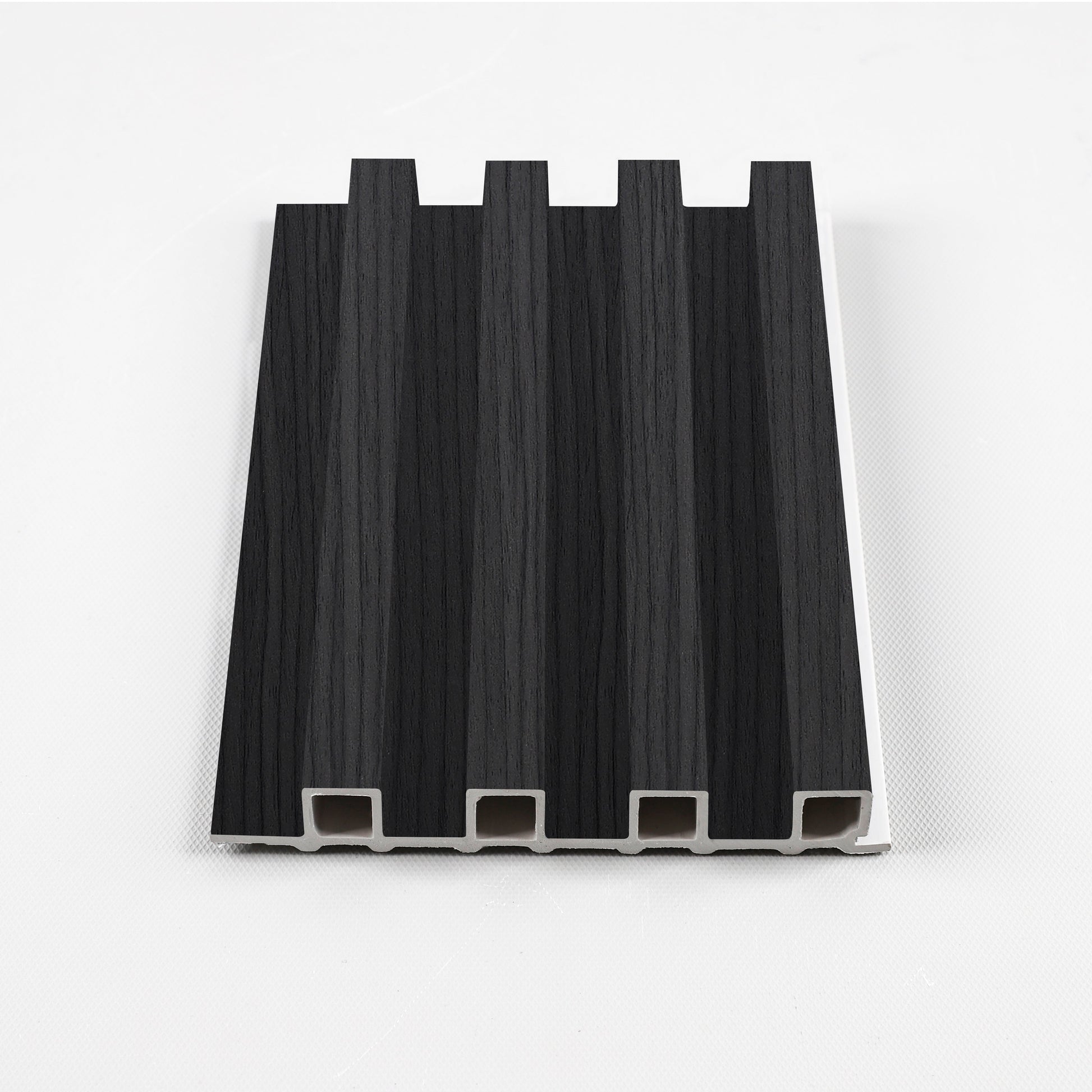 Black Timber WPC Fluted 3D Wall Panels. Wall Panels Hub