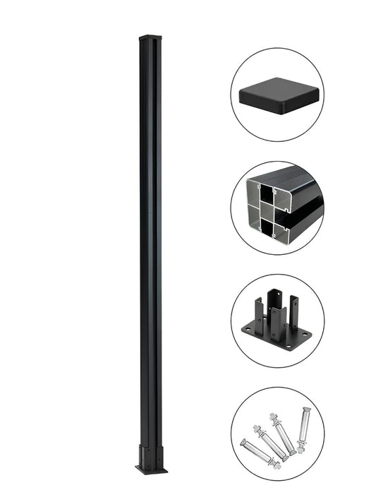 6 Ft Above Ground Fence Post - Set of 1