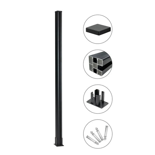 6 Ft Above Ground Fence Post - Set of 1