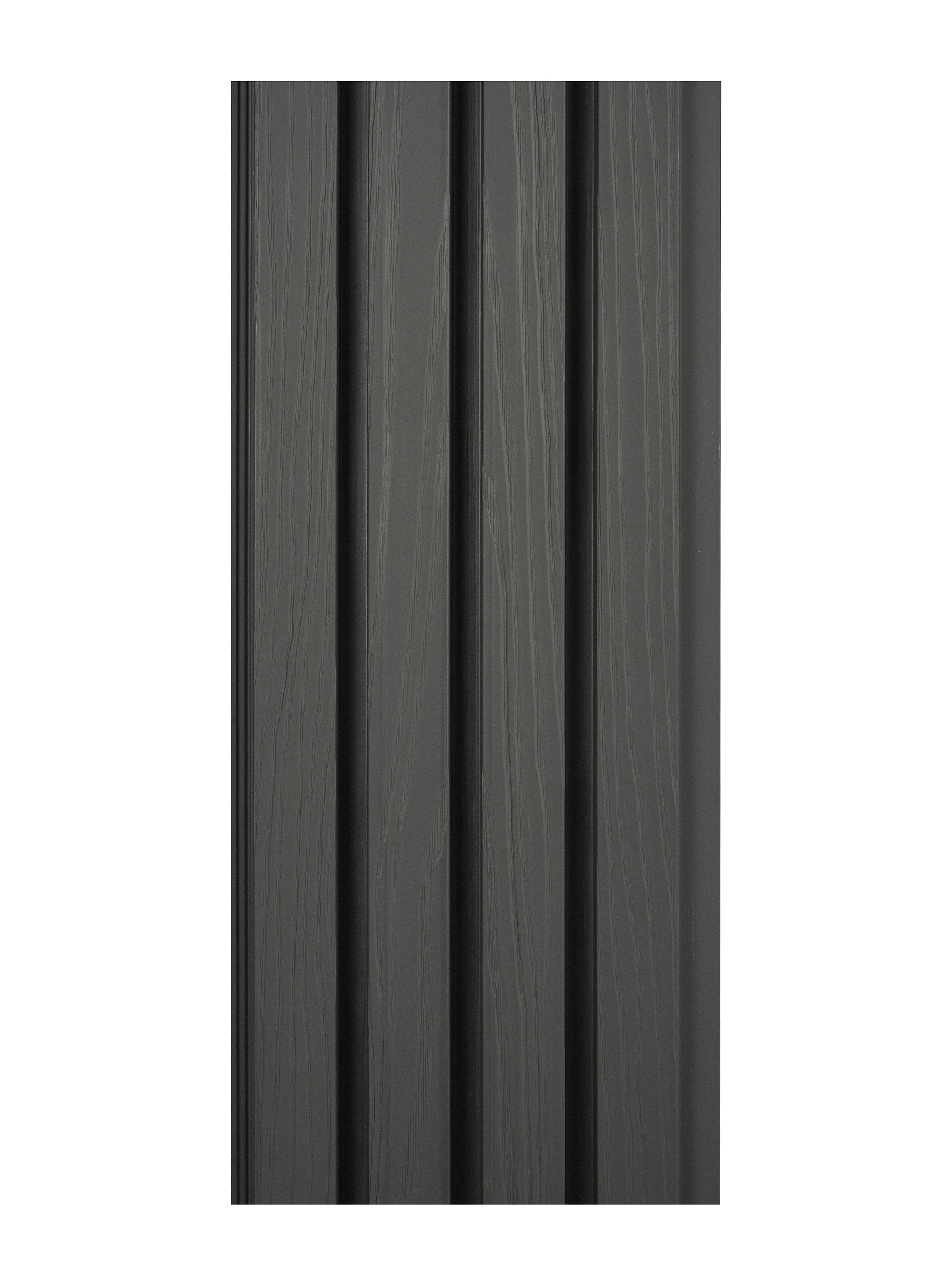 Black Composite Wide Exterior Cladding Panels | Modern Low