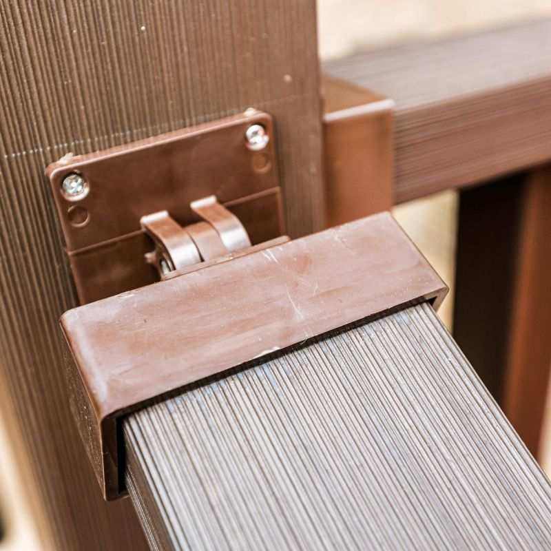 Composite railing kit Deck railing ideal for New Jersey backyards