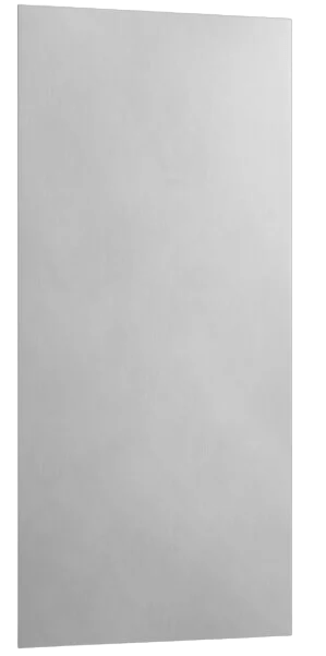 Cocoa gray bamboo cabinet door with smooth finish