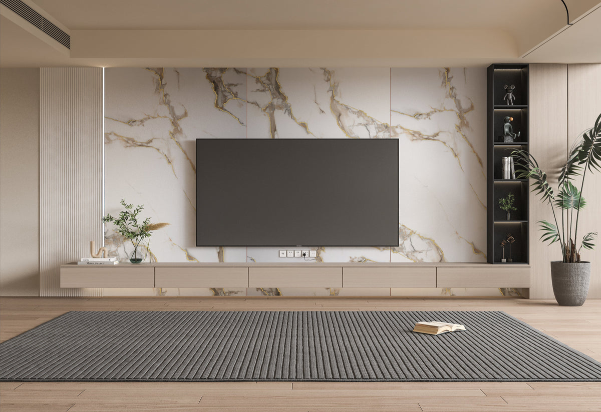 Luxury Calacatta Oro Gold 4×8 Waterproof PVC Wall Panels – Wall Panels Hub