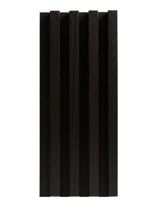 Walnut Ink Metallic WPC Fluted 3D Wall Panels |  42.9 sq. ft./Box